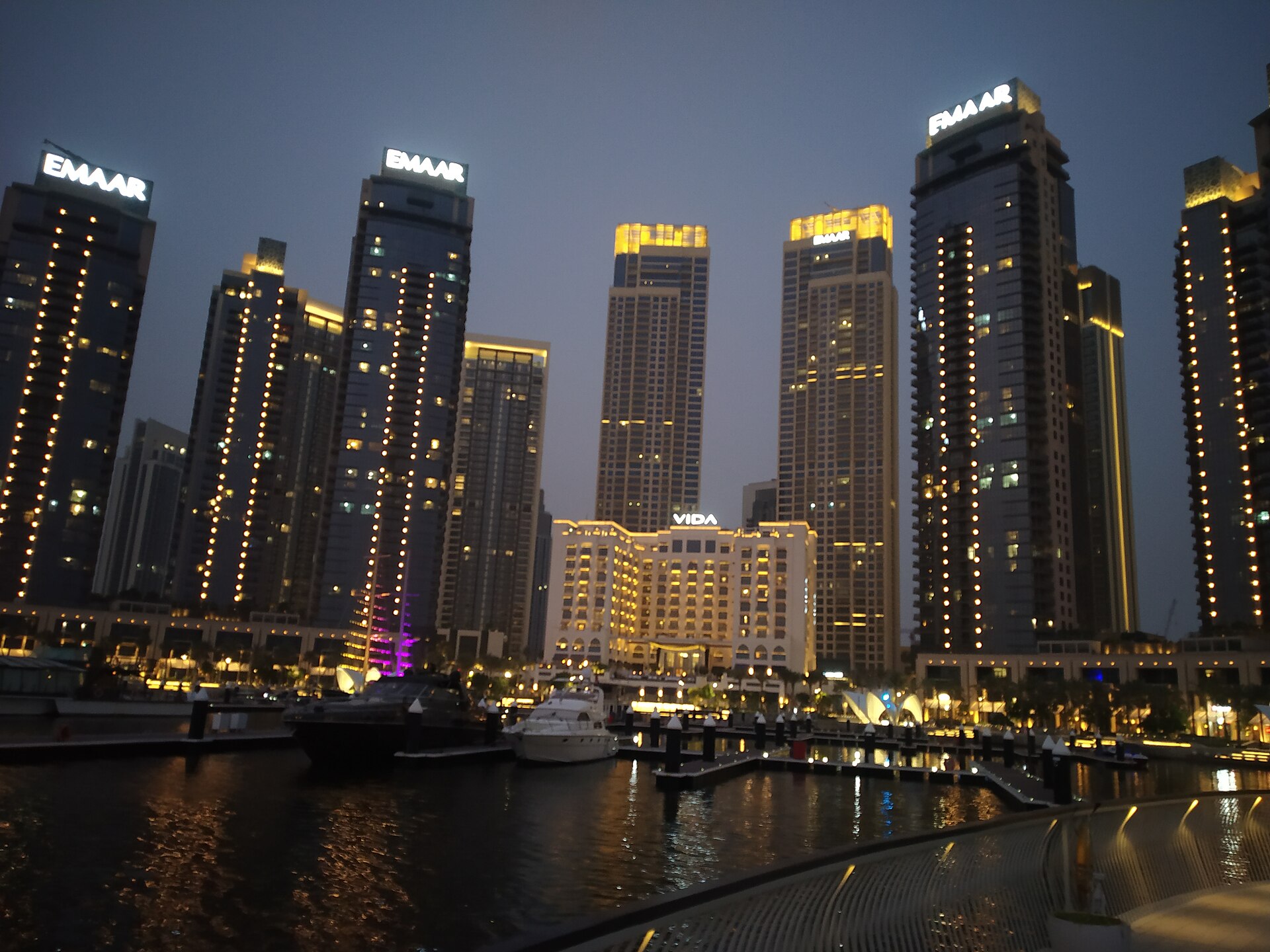 Dubai Creek Harbour at dawn